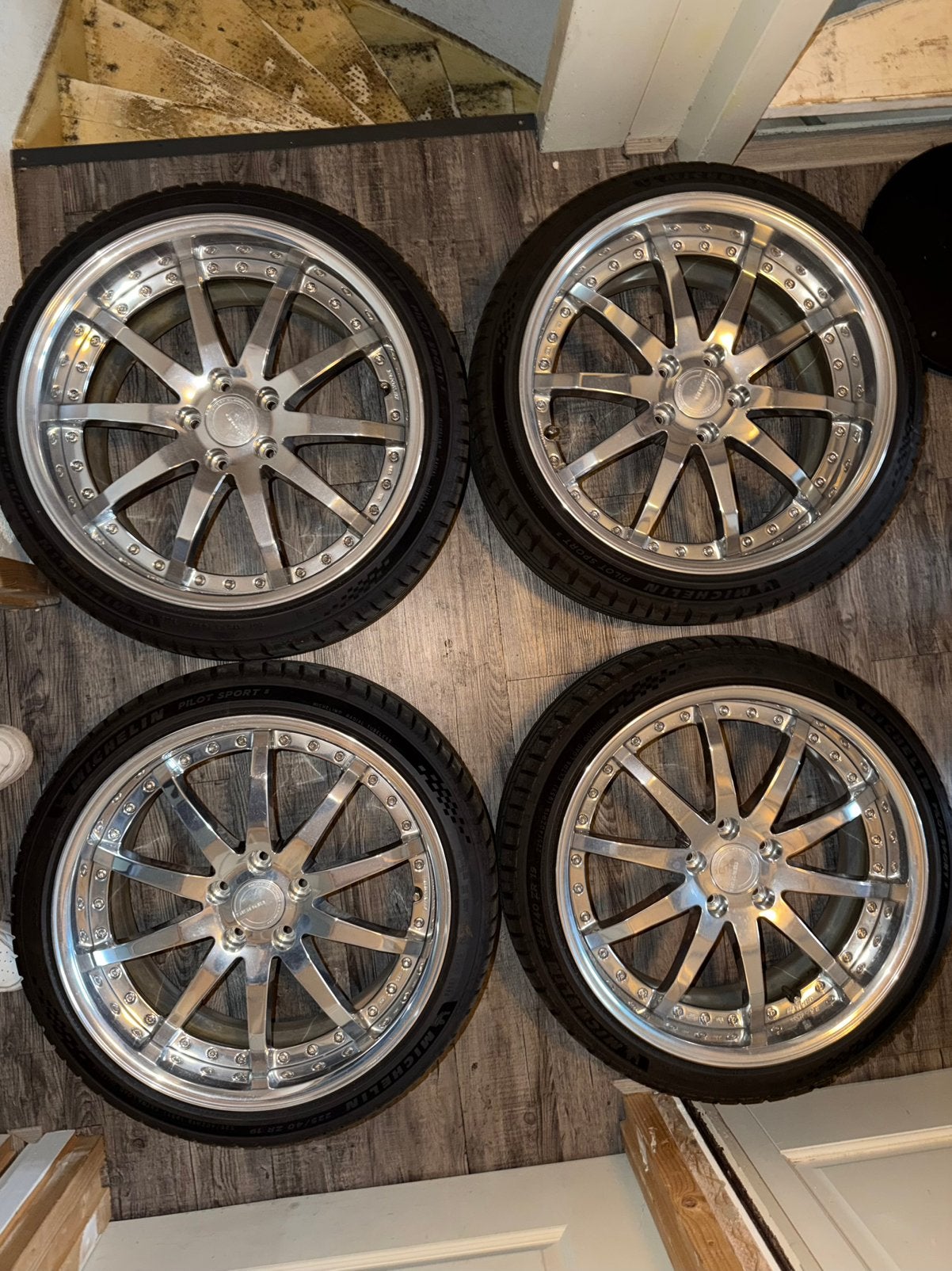 Work Gnosis GS1 + Pilot Sport 5, 19 inch, Banden en Velgen, Ophalen of Verzenden, Personenwagen