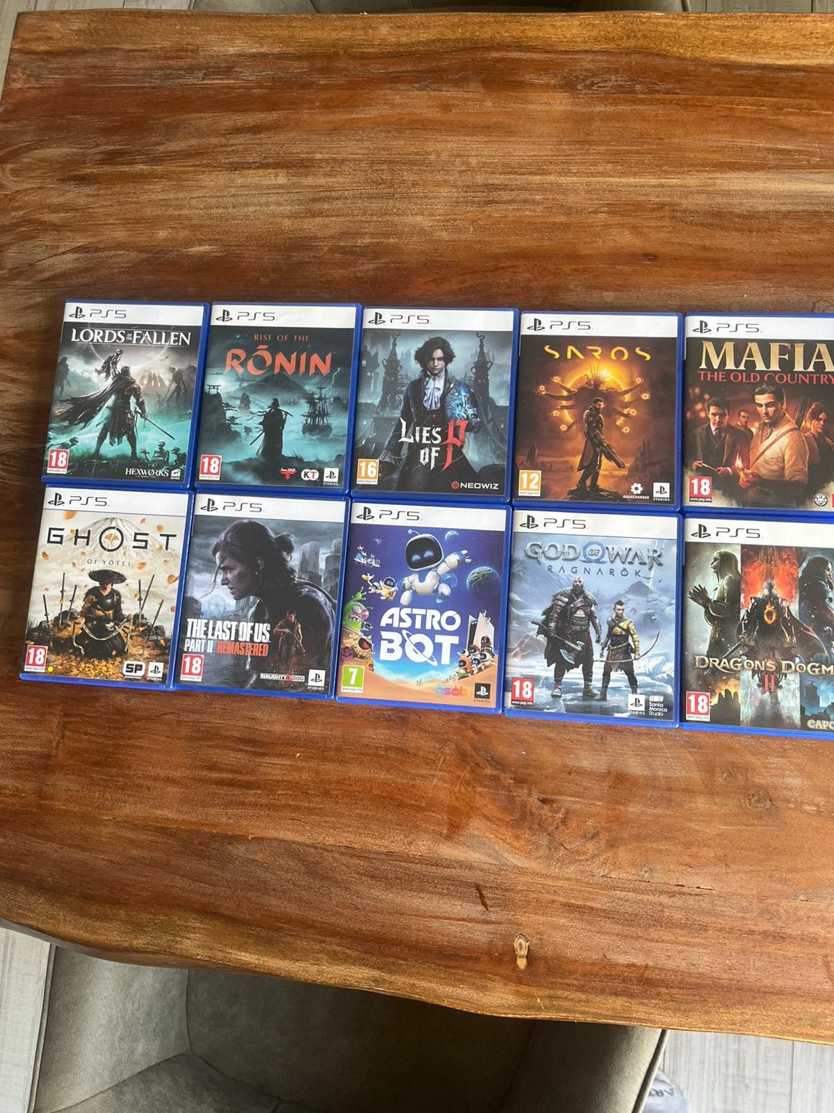 Verschillende ps5 games tw koop!, Ophalen, Zo goed als nieuw