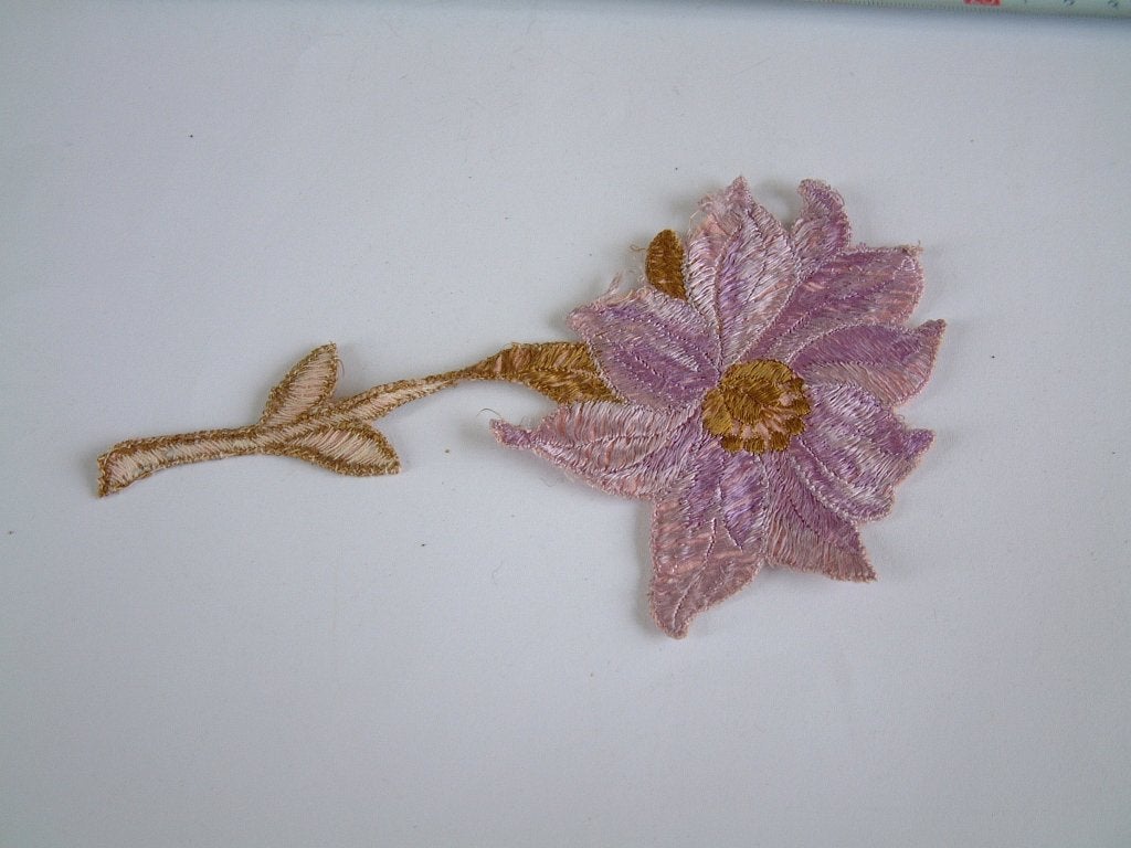 turmac zijdje nr.5 roze bloem, Ophalen of Verzenden