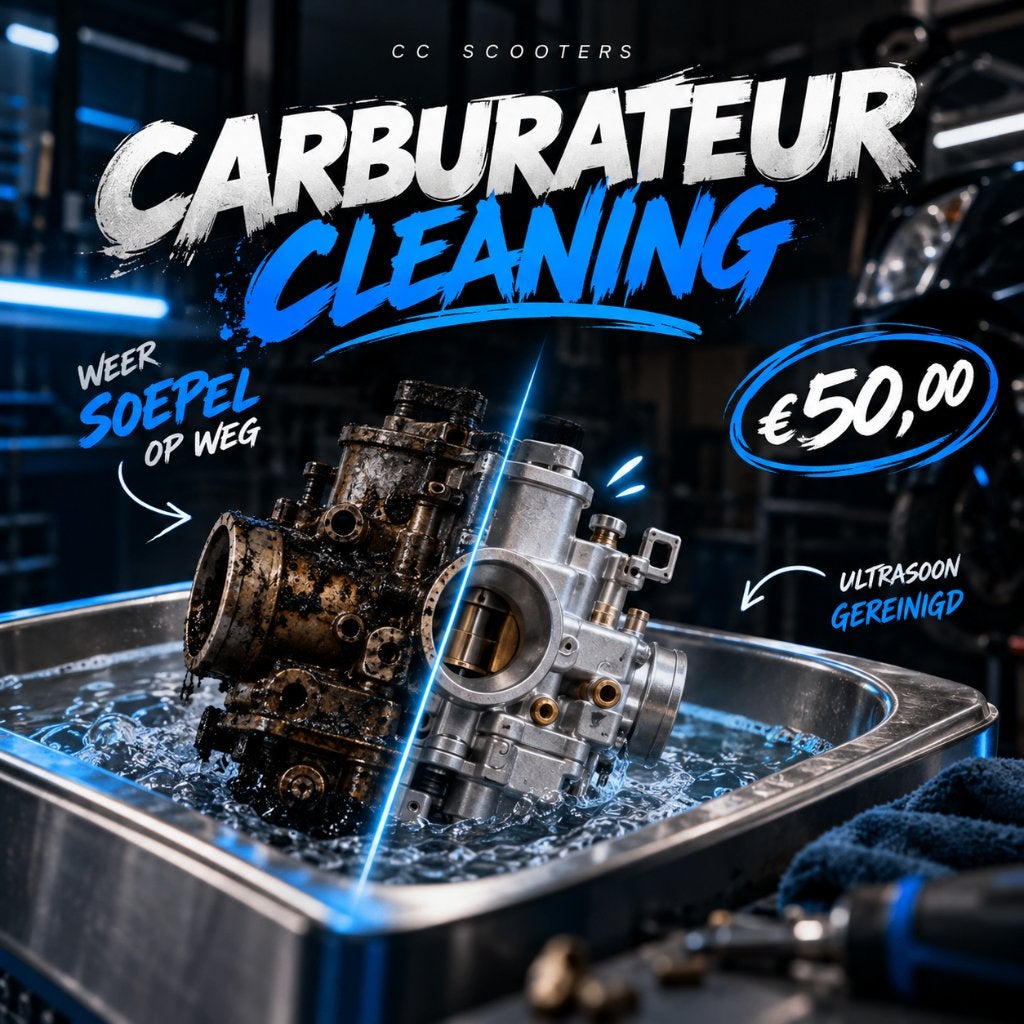 Carburateur Ultrasoon Reinigen | Scooter | CC Scooters, Ophalen of Verzenden, Nieuw, Carburateur, Overige merken