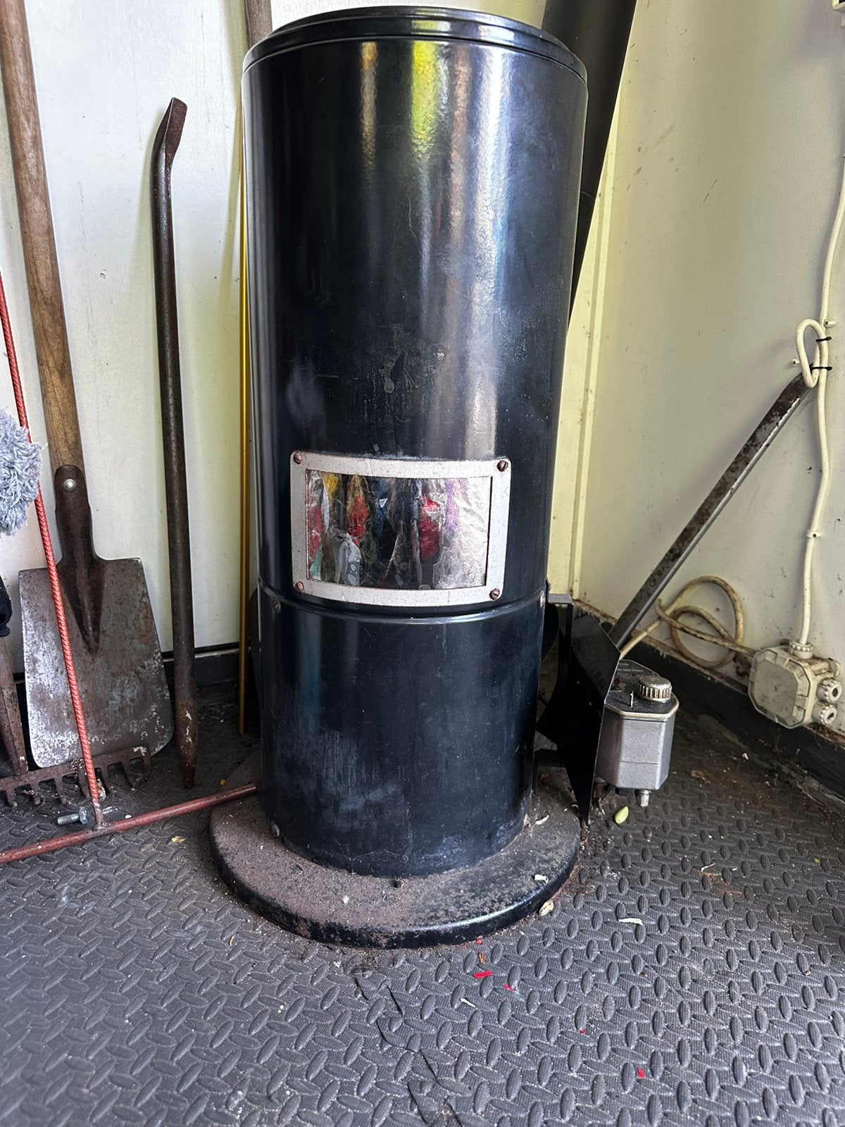 Ouderwetse Gasolie/Petroleum Kachel met Accessoires, Ophalen, Zo goed als nieuw, Overige brandstoffen, Petroleumkachel