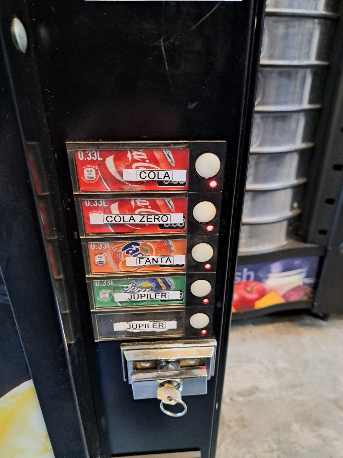 blikjes automaat Vendo, Verzamelen, Ophalen, Gebruikt