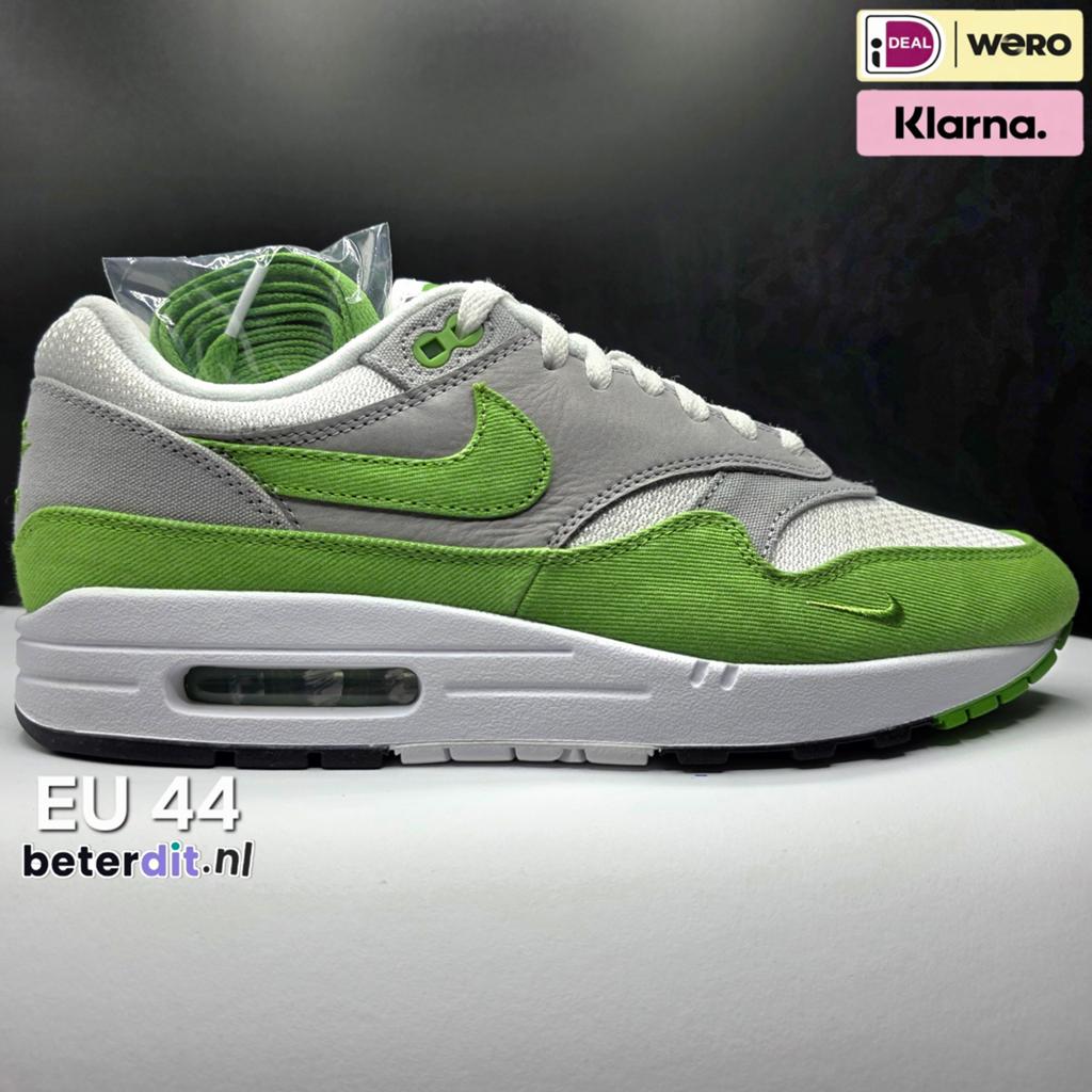 Nike Air Max 1 'Patta 20th Anniversary Chlorophyll'
Maat: 44, Kleding | Heren, Schoenen, Nike air max, Ophalen of Verzenden, Nike