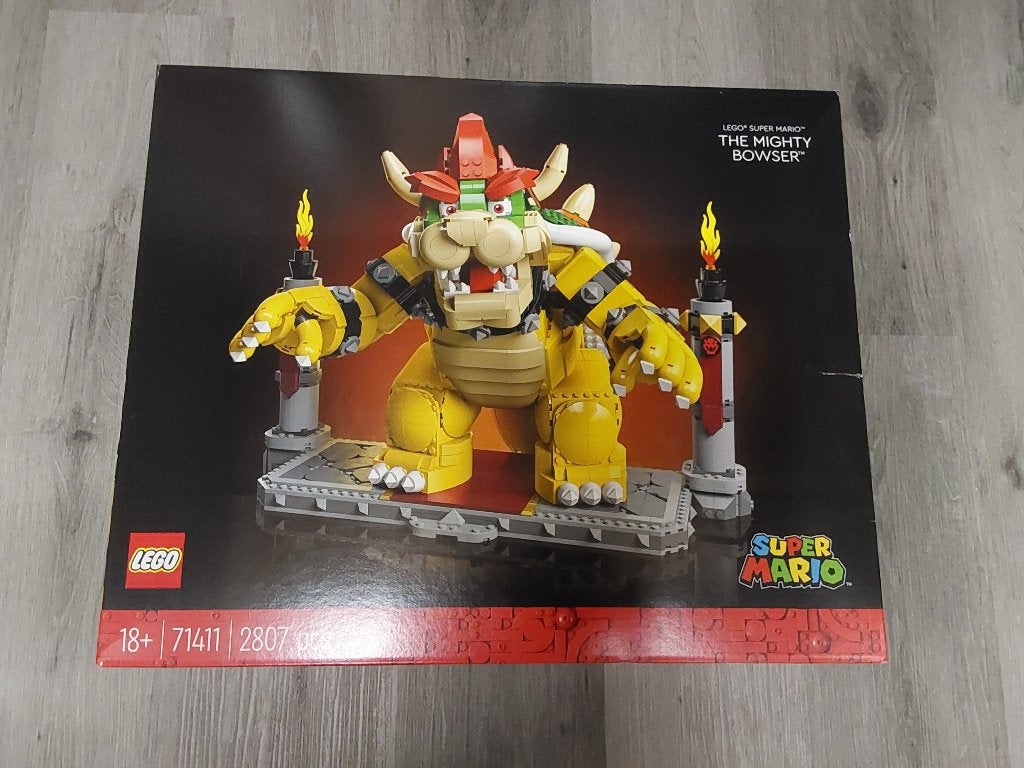Lego 71411 the mighty bowser, Ophalen, Nieuw, Complete set, Lego