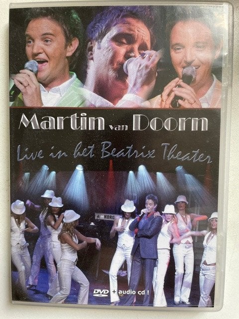 Martin van Doorn Live Concert Beatrix theater (DVD + CD), Alle leeftijden, Ophalen of Verzenden, Zo goed als nieuw