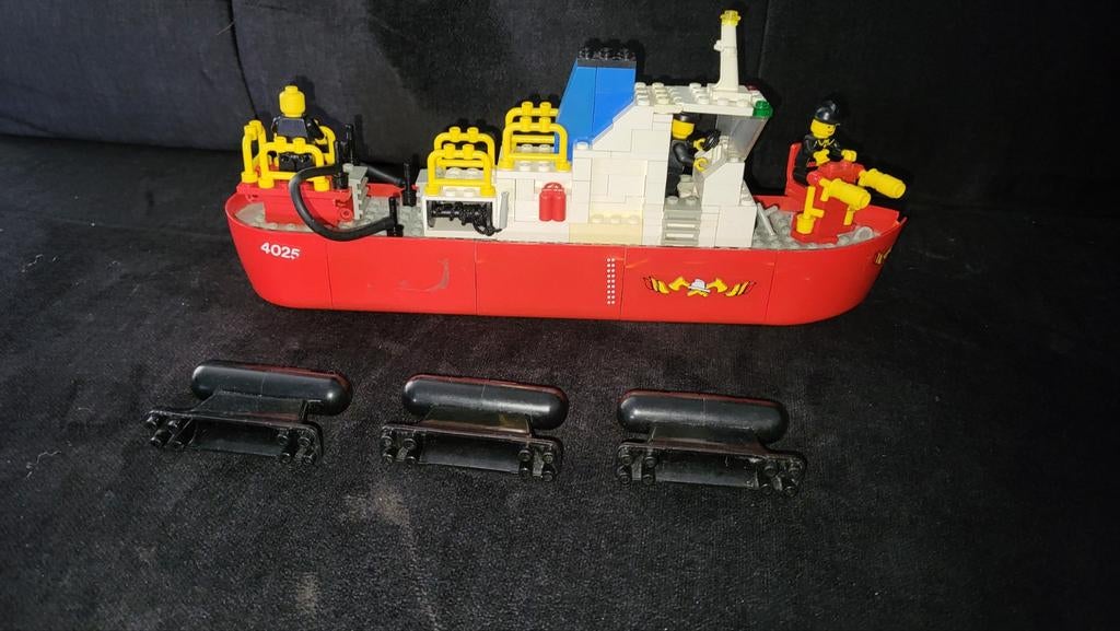 Lego boot 4025 met poppetjes, Ophalen of Verzenden, Gebruikt, Jongen of Meisje