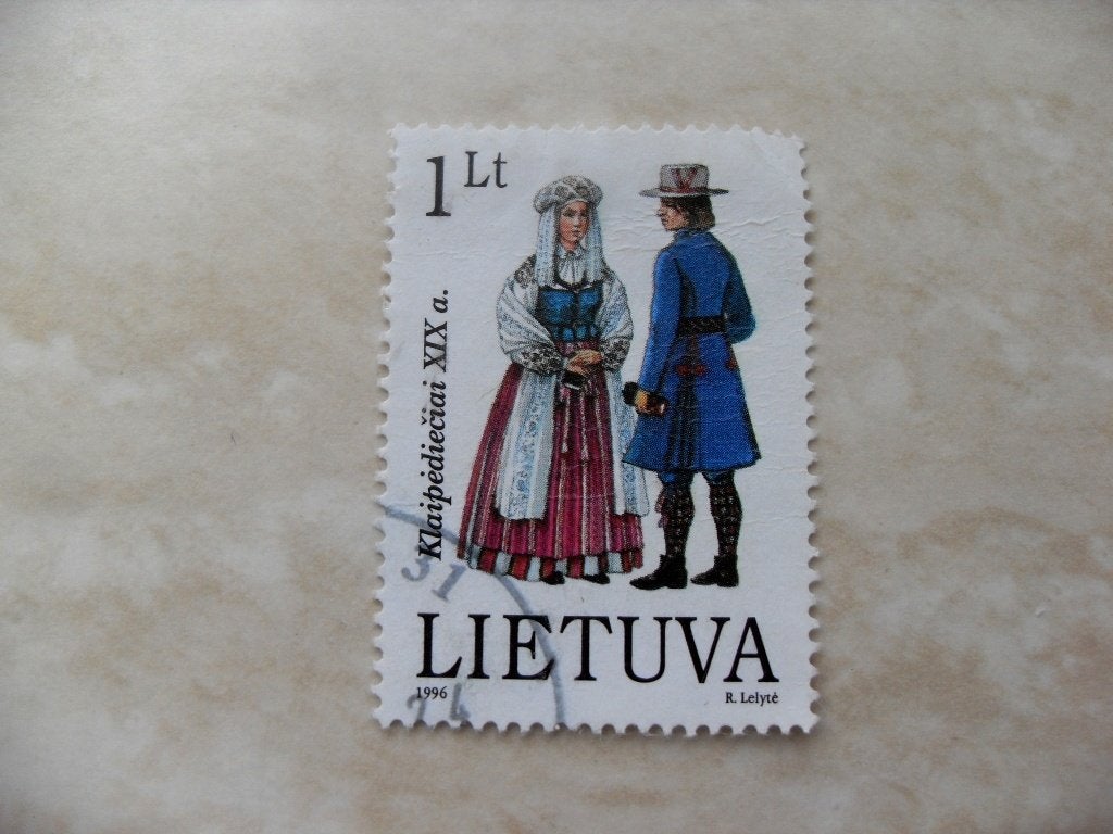 Litouwen 1996., Postzegels en Munten, Verzenden, Overige landen, Gestempeld