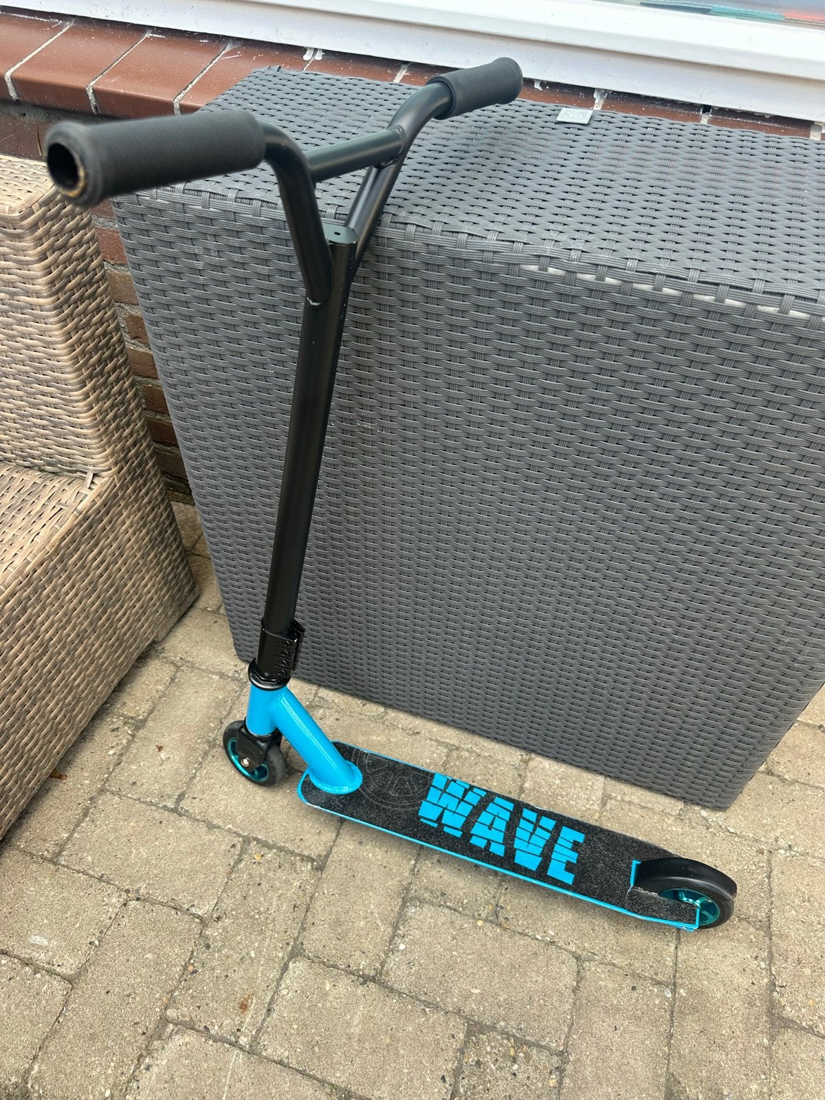 Wave Stuntstep - Blauw/Zwart - Gebruikt, Ophalen, Gebruikt, Gewone step