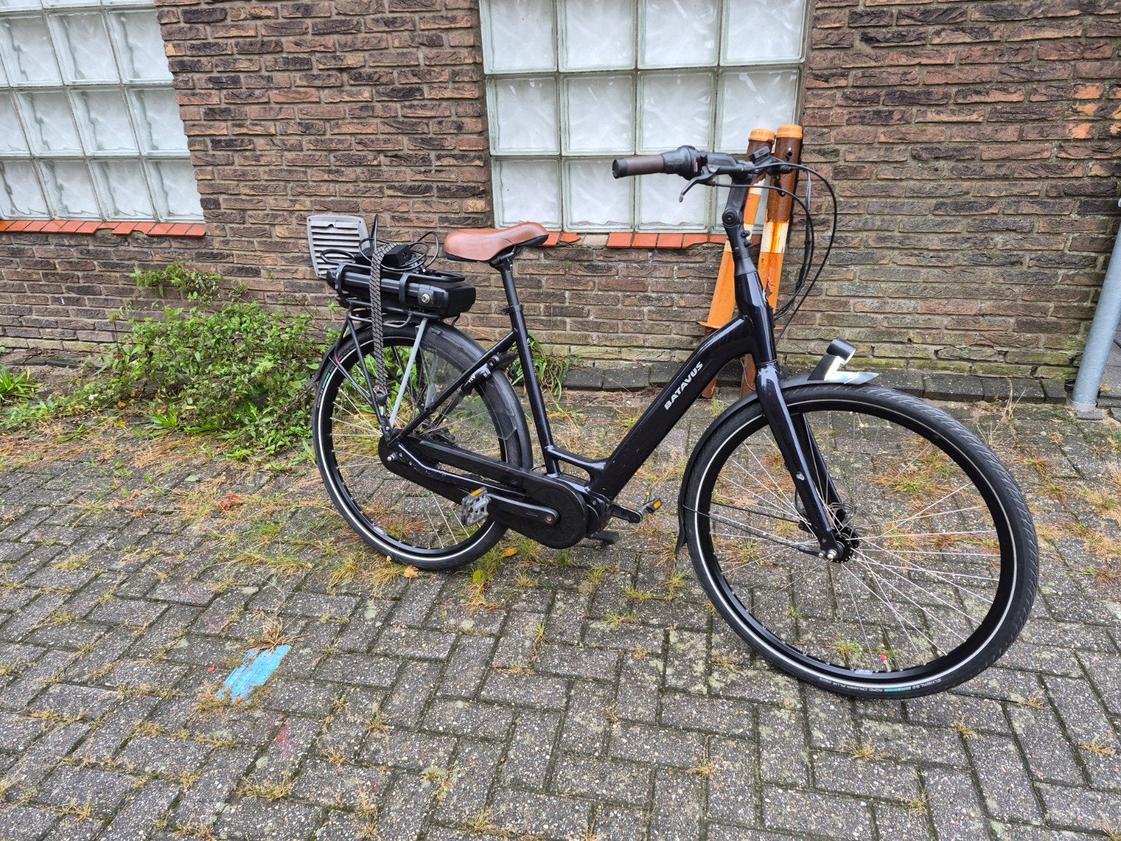 Batavus finez e go met middenmotor, Ophalen, Batavus, Zo goed als nieuw, 51 tot 55 cm