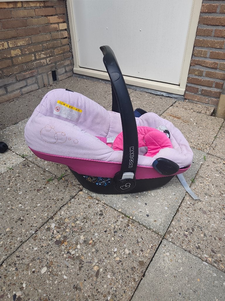 Maxi Cosi Gratis, Kinderen en Baby's, Autostoeltjes, Gebruikt, Maxi-Cosi, 0 t/m 13 kg, Autogordel, Ophalen