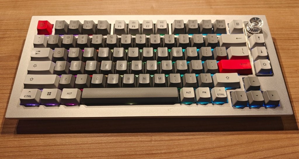 OnePlus Keyboard 81 Pro, Winter Bonfire (Keychron Q1 pro), Keychron, Oplaadbaar, Ophalen of Verzenden, Zo goed als nieuw