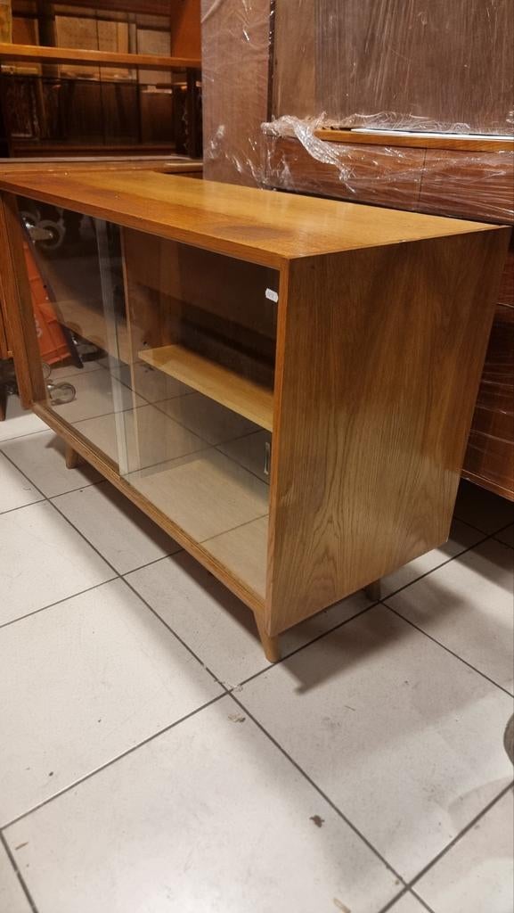 Vintage dressoir met vitrine Jiri Jiroutek jaren 60, Ophalen of Verzenden