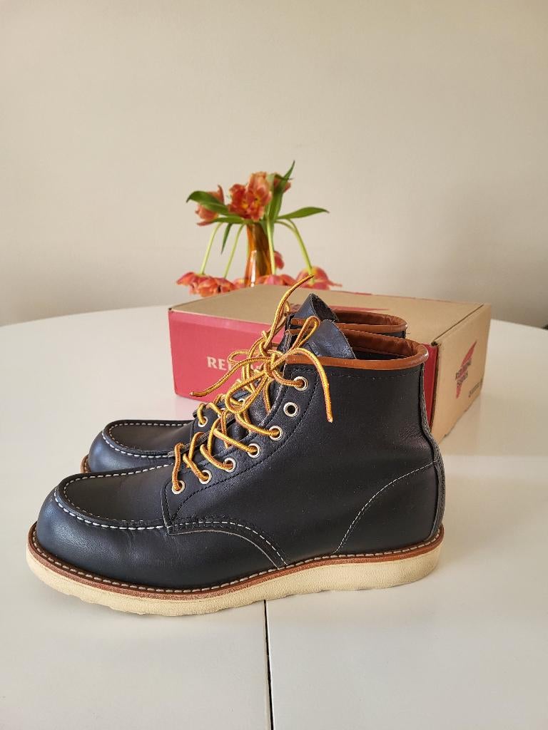 Red Wing 8859 6inch moc toe Navy Portage US9D/42/27cm, Kleding | Heren, Schoenen, Red Wing, Blauw, Boots, Ophalen of Verzenden