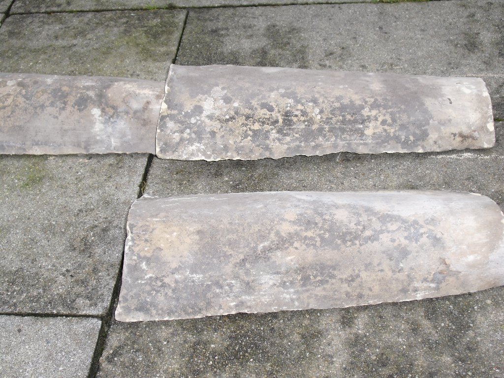 TE KOOP 20 OUDE ANTIEKE DAK VORSTEN, Ophalen, Gebruikt, Steen of Klei, Minder dan 5 m²