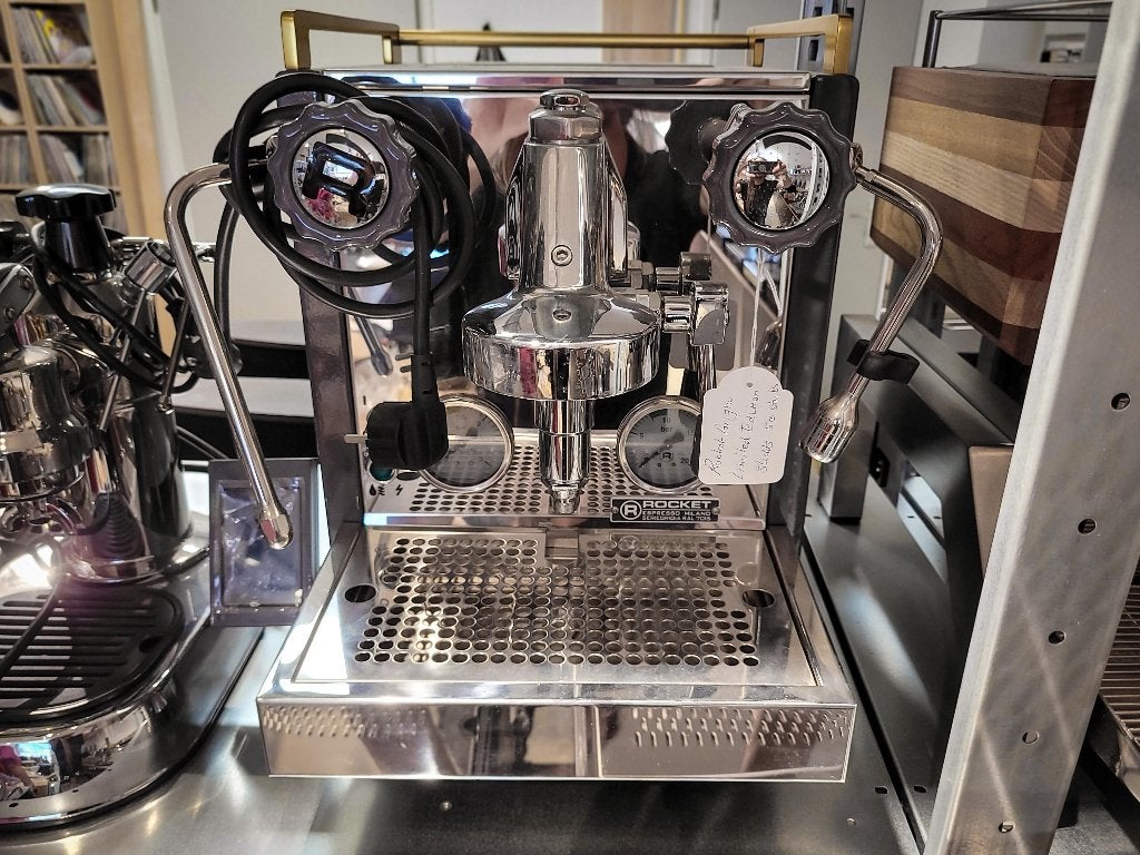 Espressomachine, Rocket R58 Grigia, Special Edition!, Witgoed en Apparatuur, Koffiezetapparaten, Ophalen, Espresso apparaat, 10 kopjes of meer