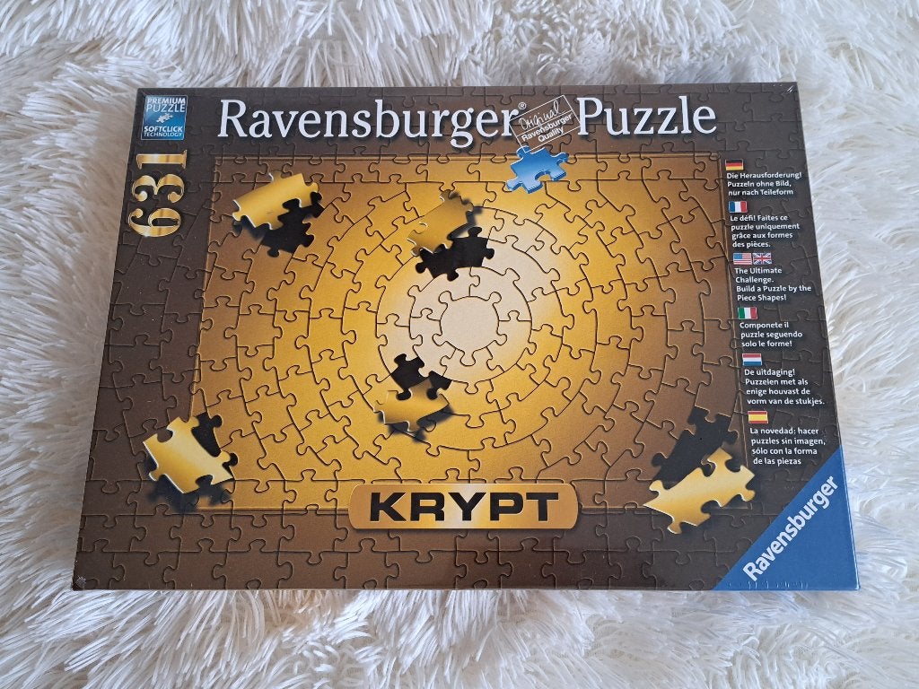 Legpuzzel Ravensburger Puzzle Krypt Gold 631 stukjes - NIEUW, Ophalen of Verzenden, 500 t/m 1500 stukjes, Nieuw, Legpuzzel
