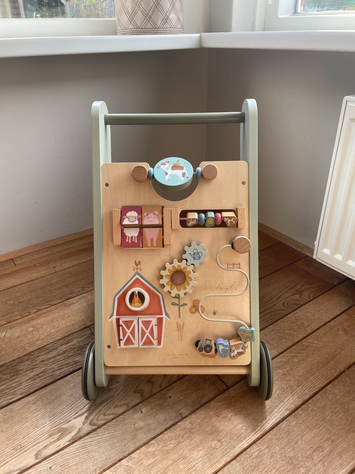 Loopwagen Little Dutch, Kinderen en Baby's, Ophalen, Zo goed als nieuw, Duw- of Trekspeelgoed