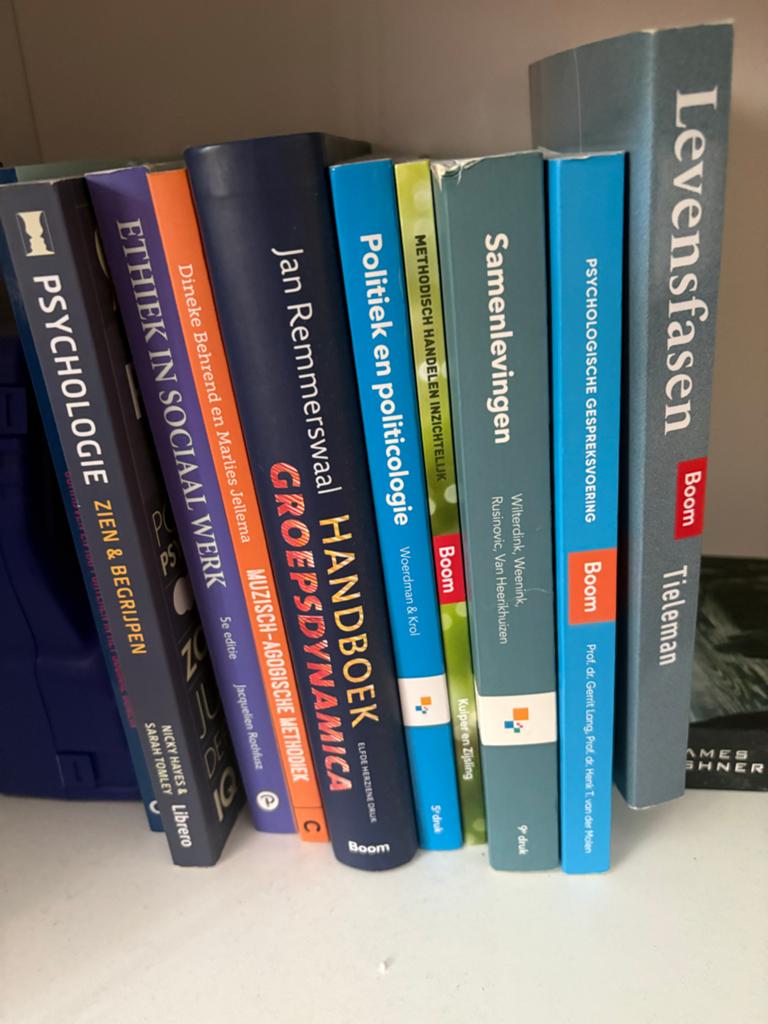 Diverse studieboeken HBO Social Work/Psychologie, Boeken, Studieboeken en Cursussen, Ophalen of Verzenden, Gamma, Zo goed als nieuw
