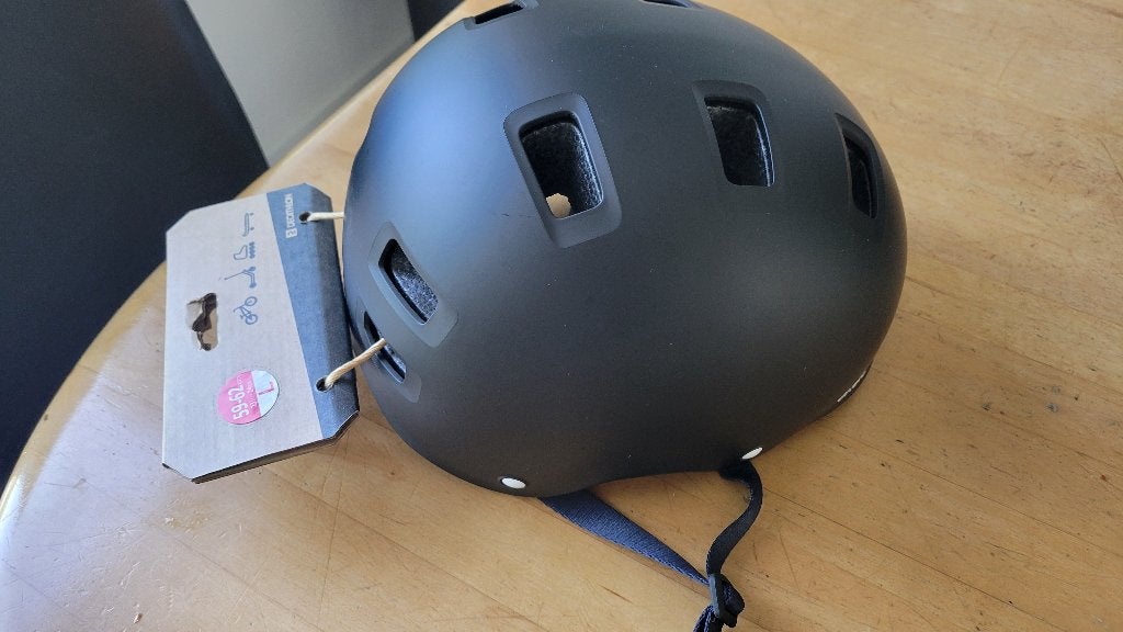 Nieuw: Skeeler/fiets helm, van decathlon Oxelo, mt L 59-62cm, Fietsen en Brommers, Nieuw, Ophalen of Verzenden, L, Oxelo