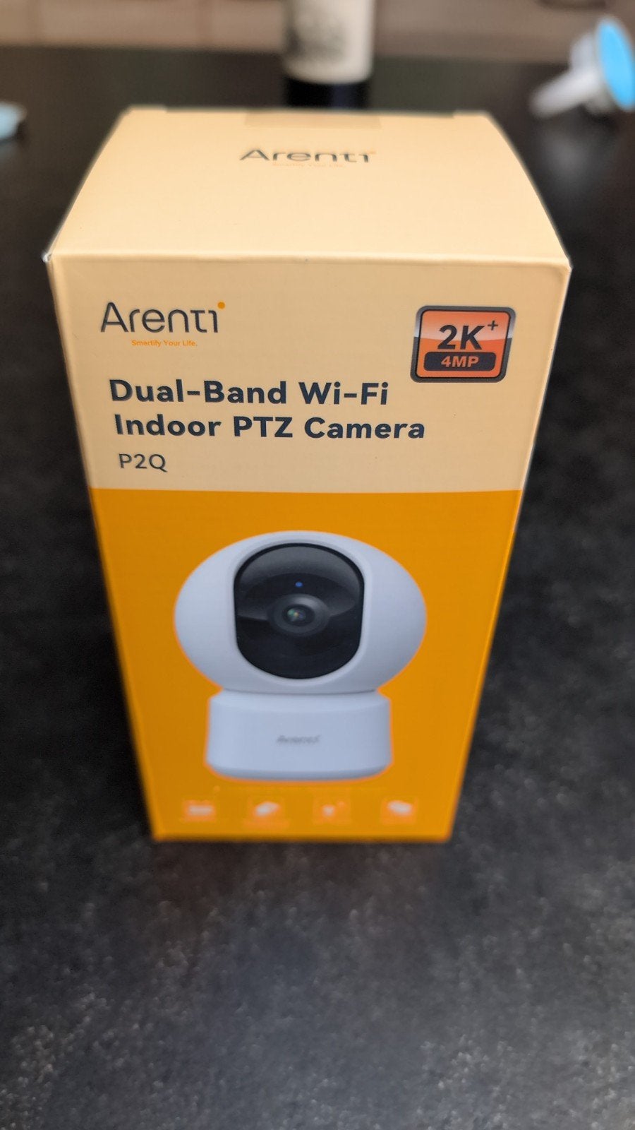 Arenti Dual-Band Wi-Fi Indoor PTZ Camera 2K+ 4MP - Nieuw, Ophalen of Verzenden, Nieuw, Binnencamera