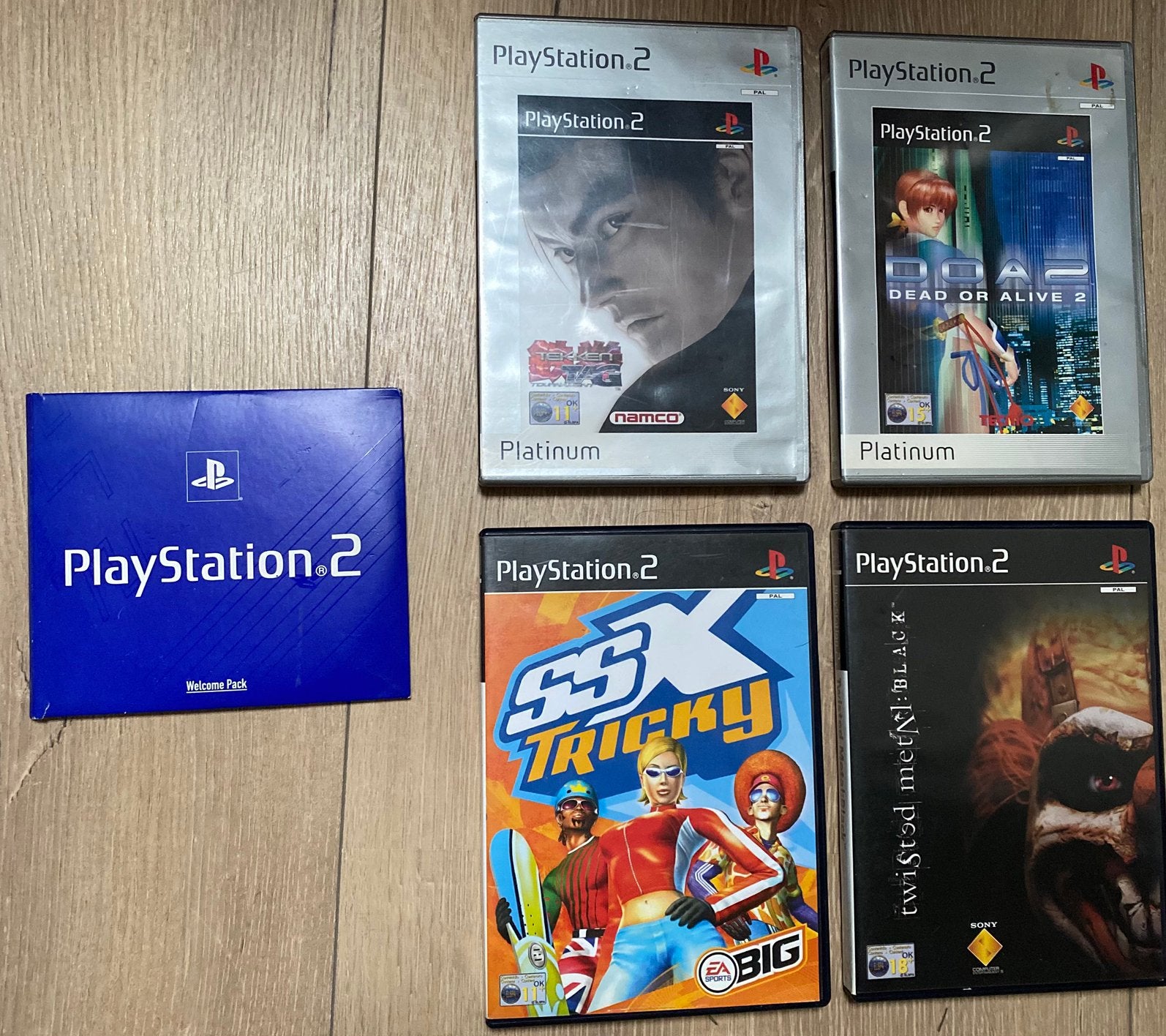 Sony playstation 2, Spelcomputers en Games, Gebruikt, Met games, Ophalen of Verzenden, Met 1 controller