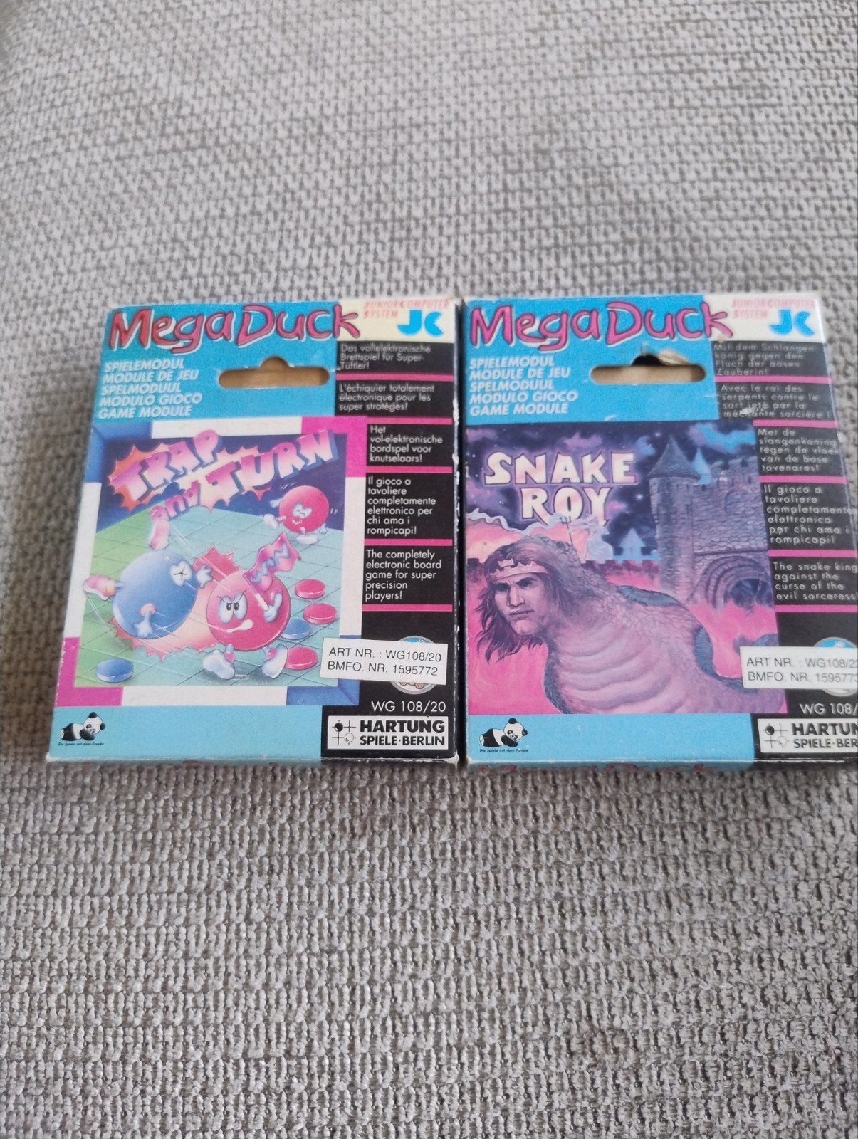 Mega Duck Spelmodules: Trap My Turn & Snake Roy, Ophalen of Verzenden