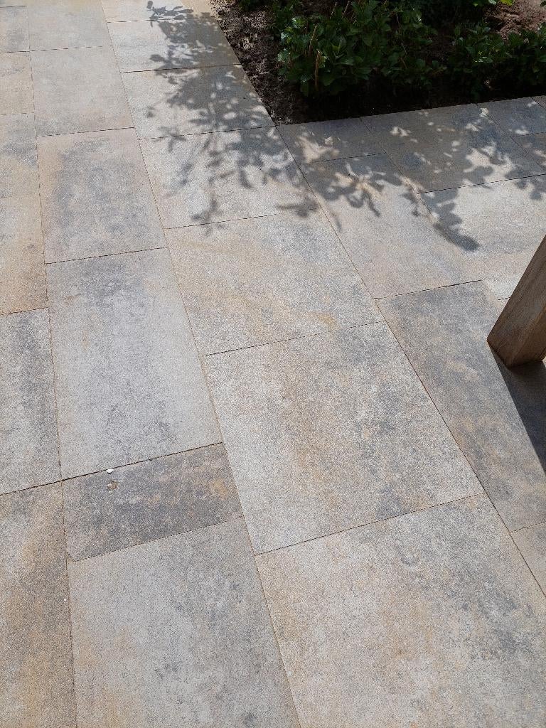 Terrastegels 40 x 80 cm restant 13 stuks 4m2, Ophalen, Nieuw, Minder dan 5 m², Beton