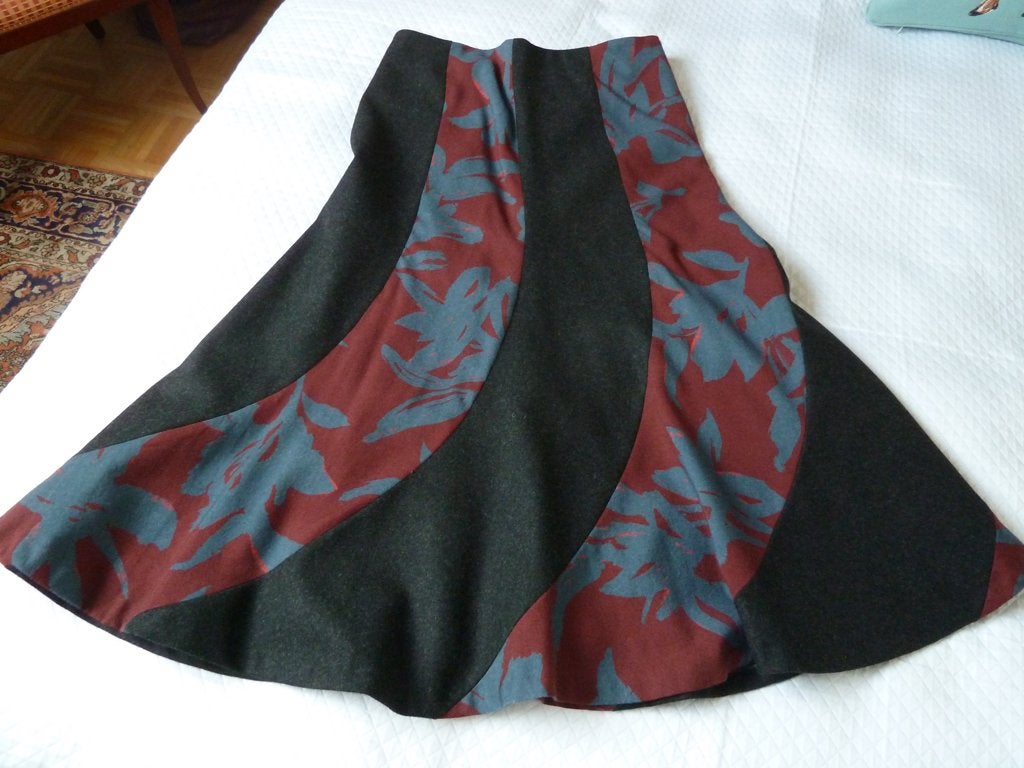 Dries van Noten aparte zuiver wollen cirkel rok, mt. 40 zgan, Kleding | Dames, Maat 38/40 (M), Overige kleuren, DRIES VAN NOTEN