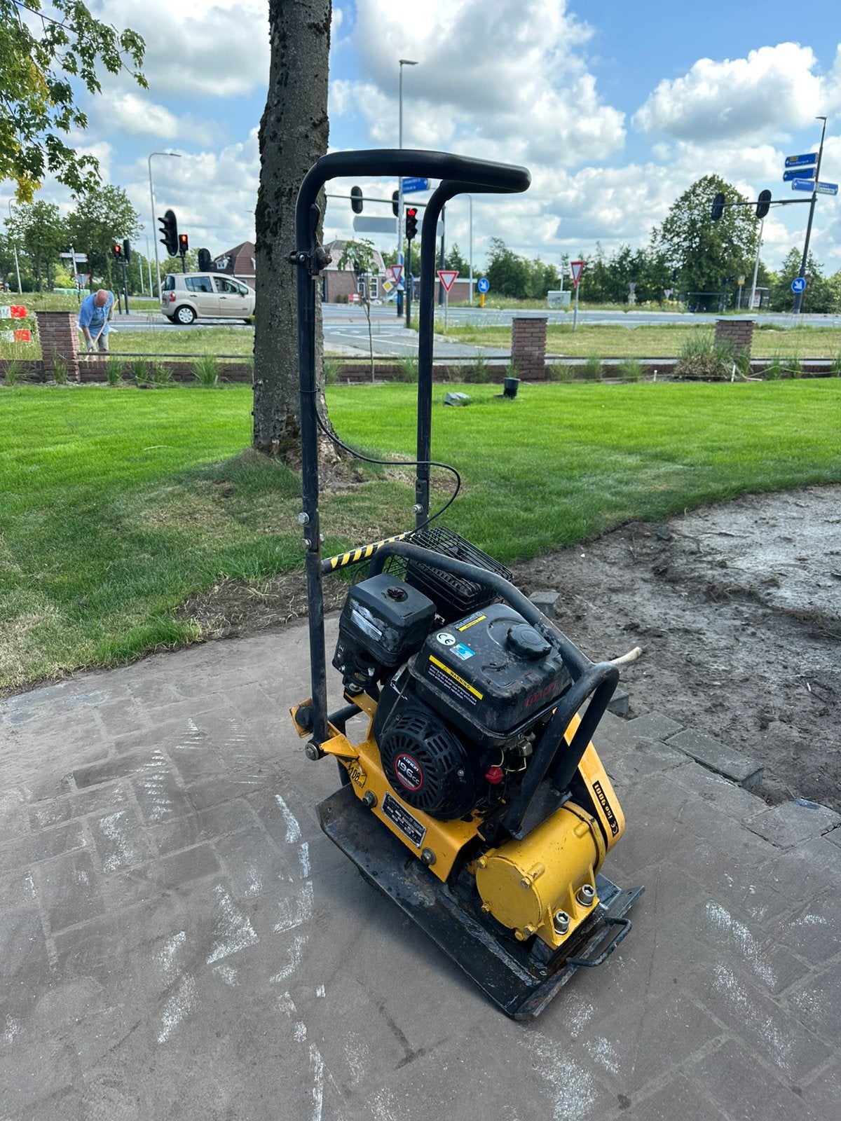 Lumag rp-700pro trilplaat, Ophalen, Gebruikt