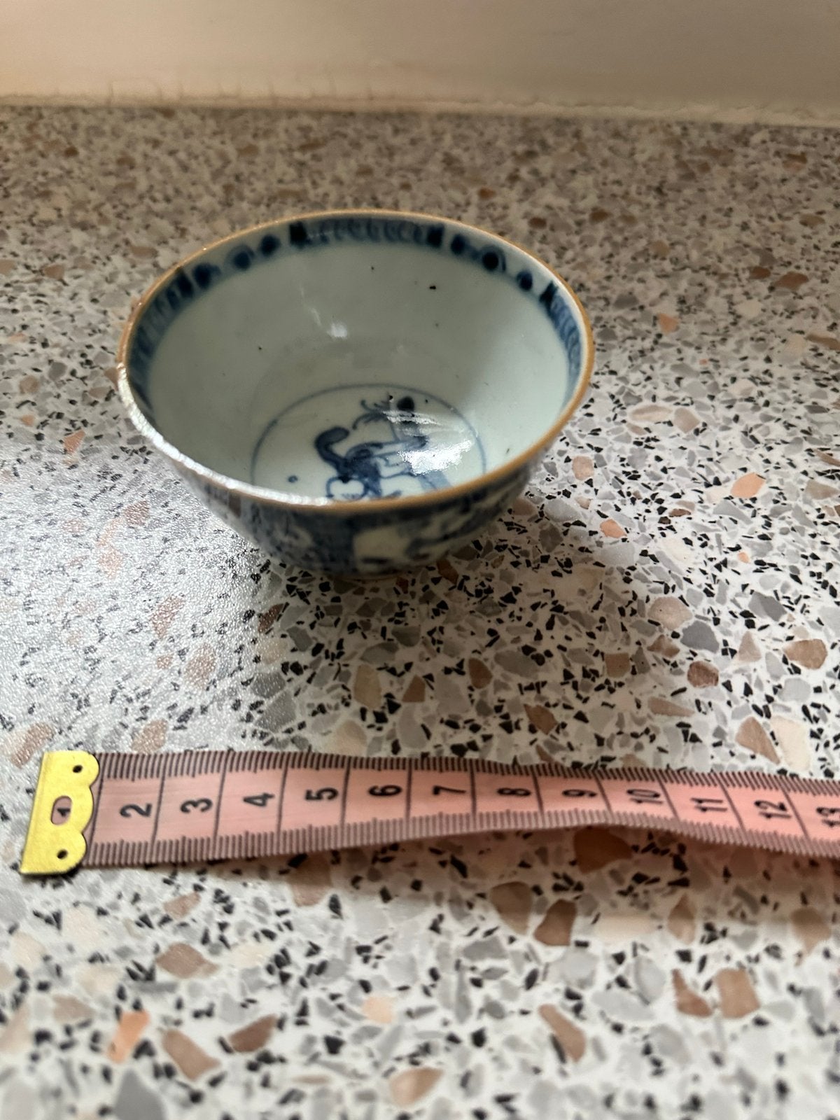 Antieke Chinese kom - Blauw-wit porselein, Antiek en Kunst, Ophalen of Verzenden