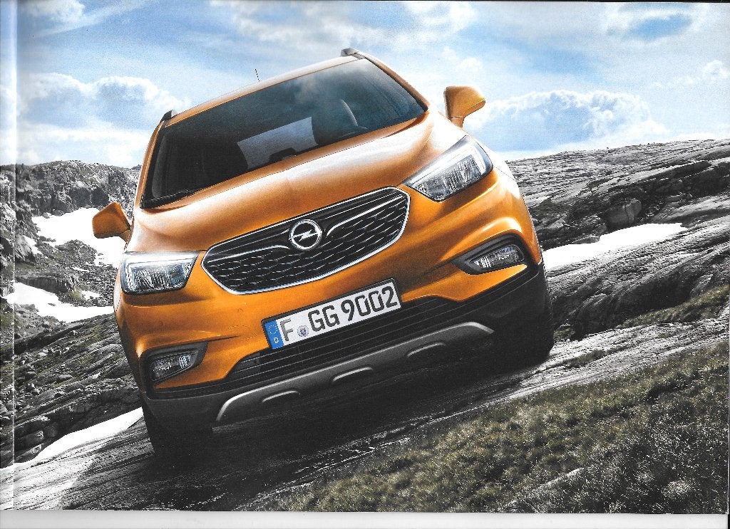 OPEL MOKKA X,  2017, Boeken, Ophalen of Verzenden, Zo goed als nieuw, Opel