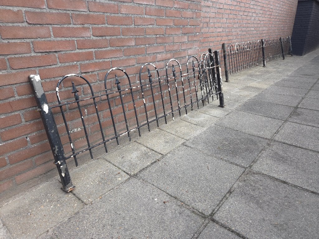 sierhekje, Ophalen, Gebruikt, IJzer, Sierhekwerk