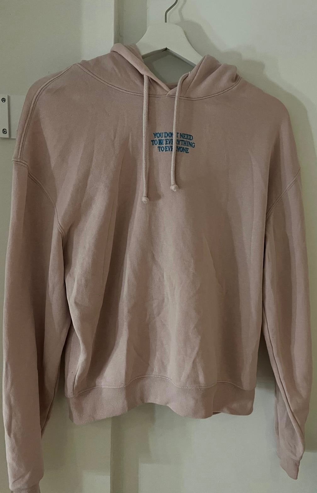 H&M - Roze Divided Hoodie - Maat S, Ophalen of Verzenden, Zo goed als nieuw, Maat 36 (S), Roze