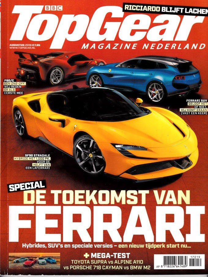 TopGear 170 2019 ( NL ) : Toyota GR Supra - Porsche 911 Spee, Ophalen of Verzenden, Gelezen, Algemeen
