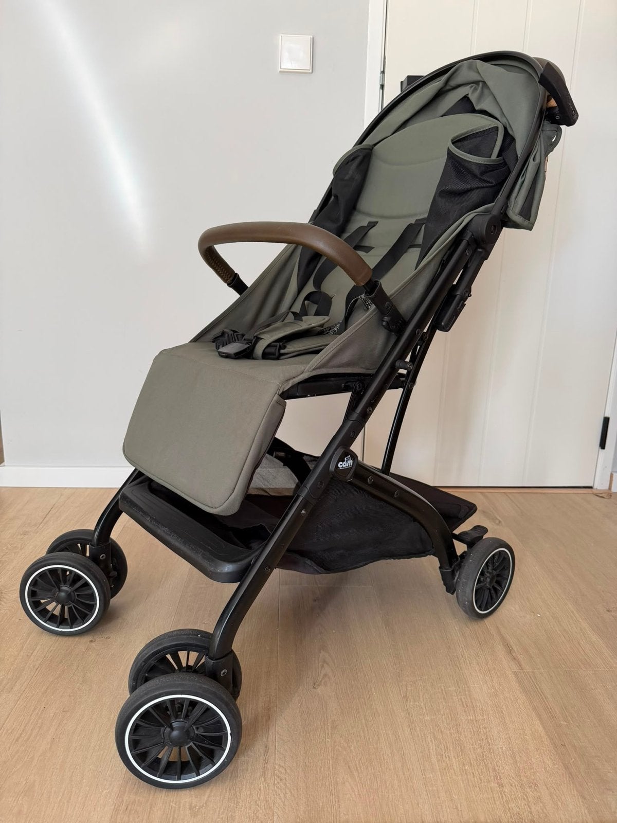 Buggy Cam il mondo del bambino - Uitstekende staat, Kinderen en Baby's, Ophalen, Gebruikt, Overige merken, Verstelbare rugleuning
