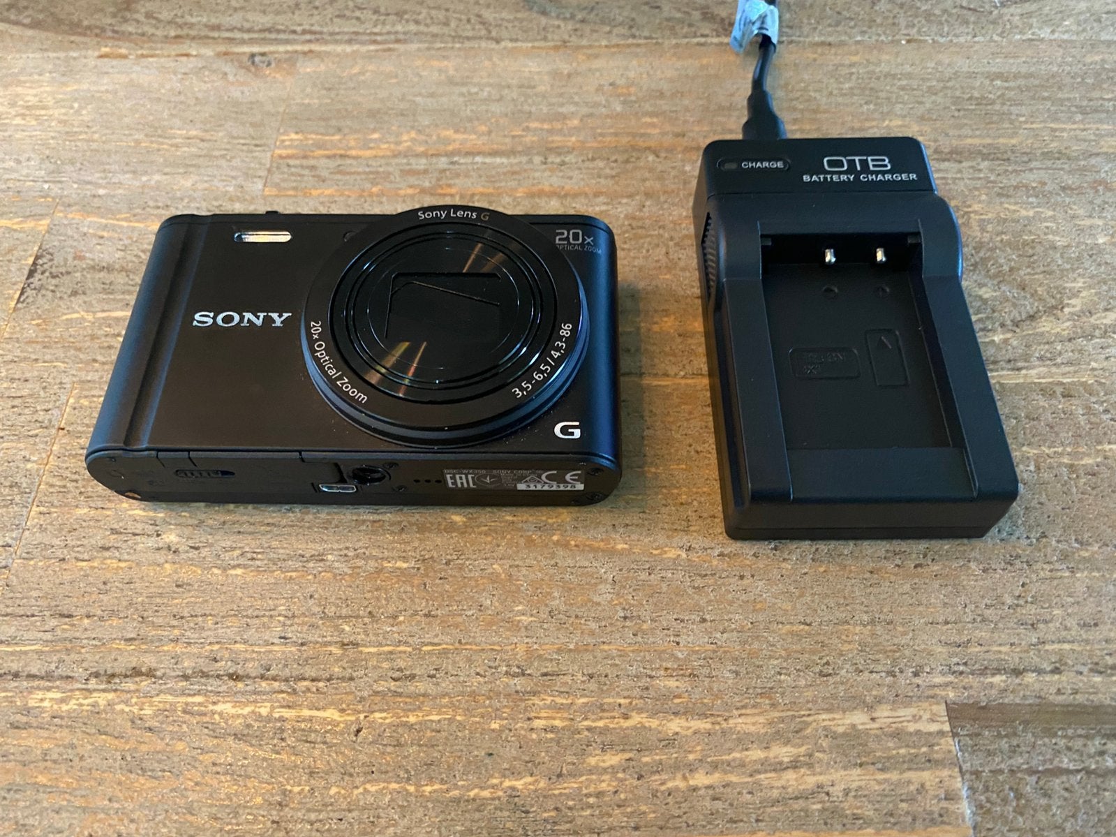 SONY DSC WX350 topklasse digitale camera, 18 megapixels, Ophalen of Verzenden, Zo goed als nieuw, Compactcamera