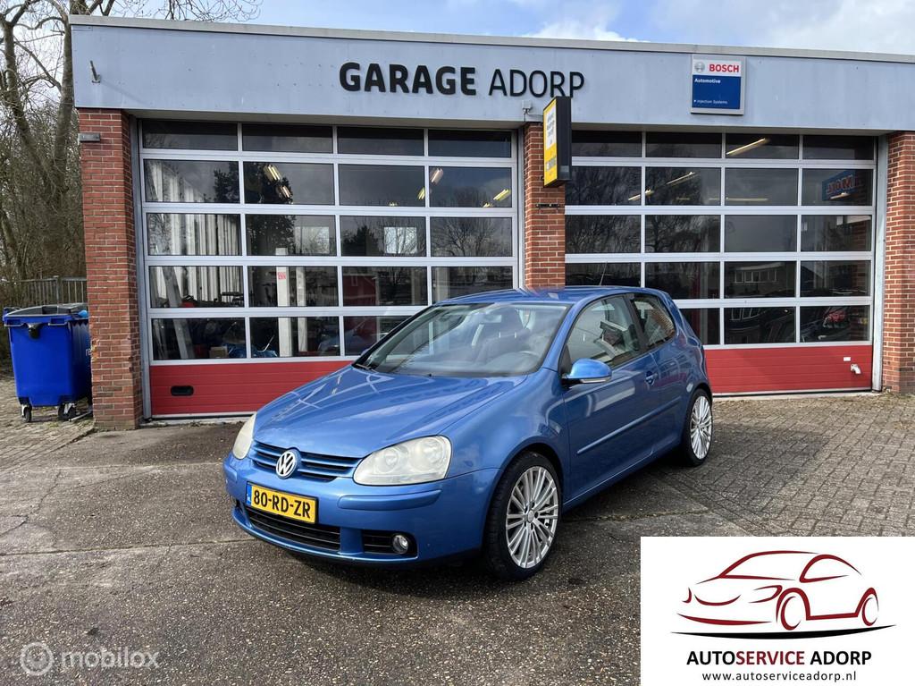Volkswagen Golf 2.0 FSI Sportline, Voorwielaandrijving, 4 cilinders, Blauw, Bedrijf