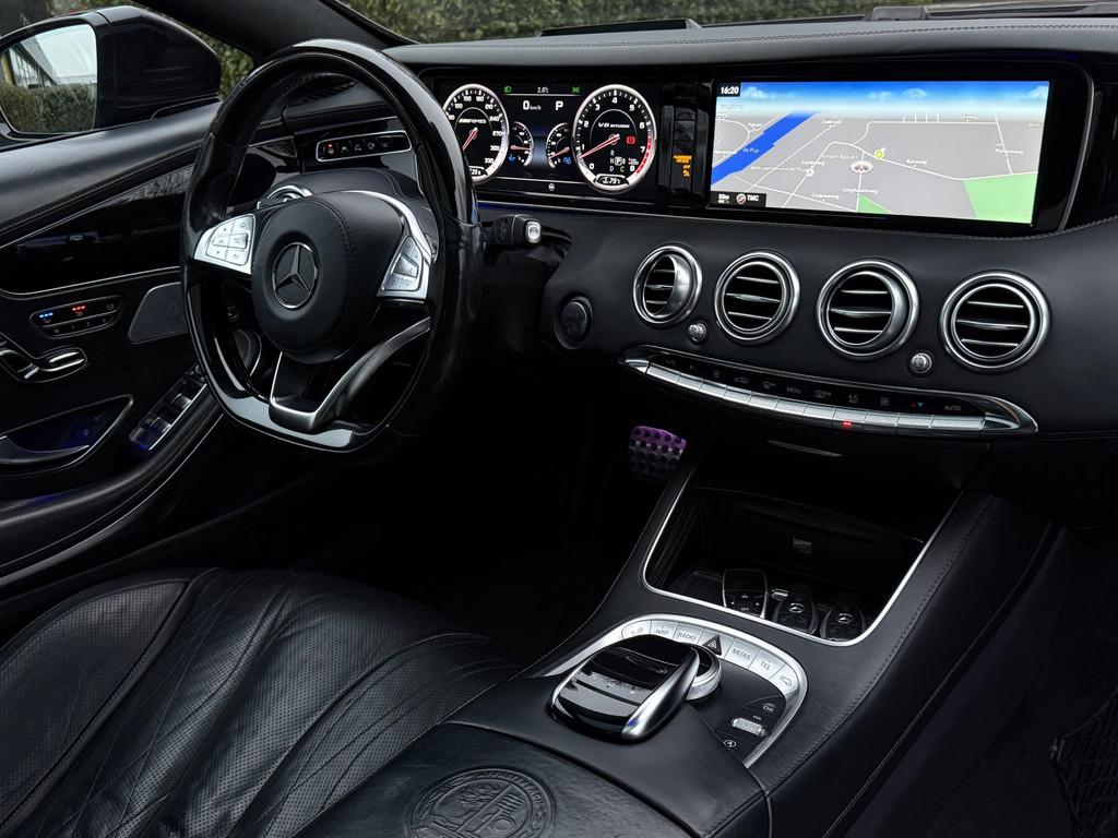 Mercedes-Benz S-klasse Coupé AMG 63 4Matic - S63 - HEAD-UP, Auto's, Mercedes-Benz, Automaat, 5461 cc, Gebruikt, 4 stoelen