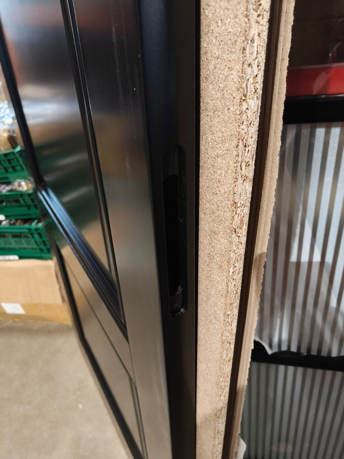 nieuwe massieve dichte paneeldeur met 2 panelen 83x201,5 cm, Ophalen, 80 tot 100 cm, ., Binnendeur