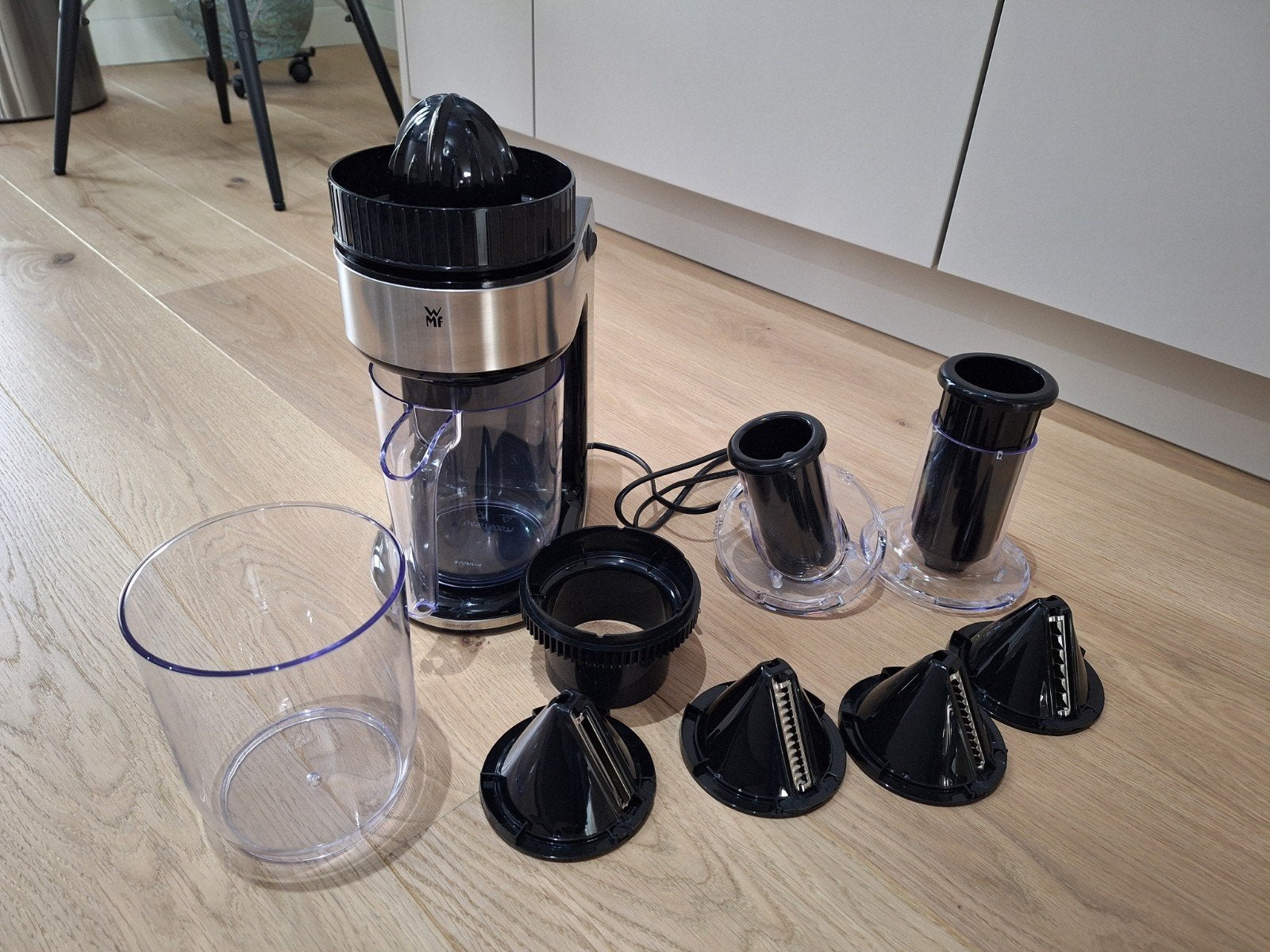 WMF Kult X Spiraalsnijder en citruspers, Witgoed en Apparatuur, Keukenmixers, Ophalen of Verzenden, Zo goed als nieuw, Vaatwasserbestendig