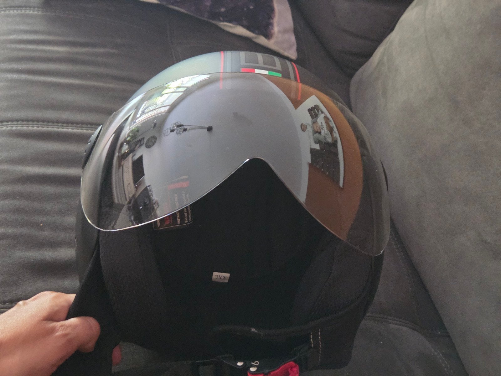 Beondesign scooterhelm XXL, mat zwart, weinig gebruikt, Ophalen of Verzenden, Gebruikt, Extra large of groter, Beondesign
