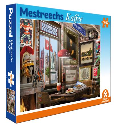 Mestreechs Kaffee 1000 stukjes, Ophalen of Verzenden, 500 t/m 1500 stukjes, Nieuw, Legpuzzel