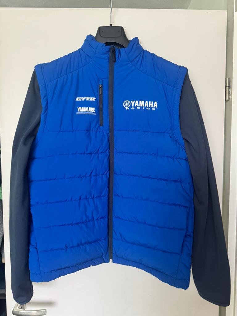 Nieuw Yamaha jas en bodywarmer, Ophalen of Verzenden, Nieuw, Maat 48/50 (M), Blauw