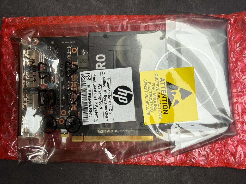 SEALED - NVIDIA Quadro P2000 5GB Videokaart, PCI-Express 3, DisplayPort, Verzenden, Nieuw