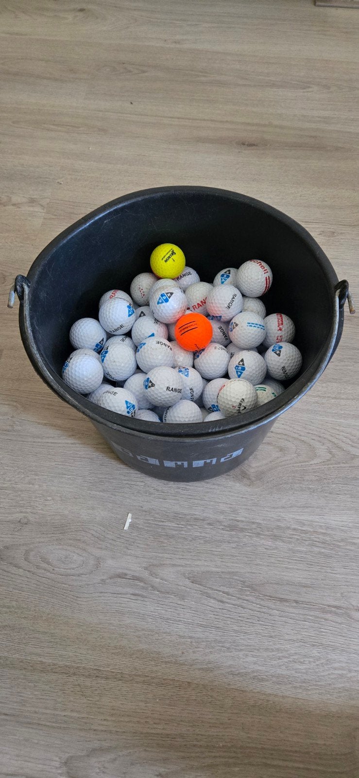 116 golfballen range., Ophalen, Gebruikt, Bal(len)