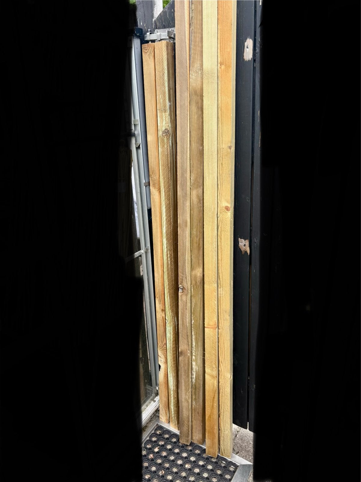 Tuinpalen - 4x 180cm, 2x 160cm - nieuw, Ophalen, Zo goed als nieuw, Minder dan 180 cm, Palen
