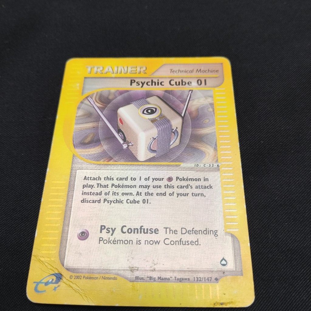 psychic cube 01 132/147 reverse holo, Ophalen of Verzenden, Zo goed als nieuw