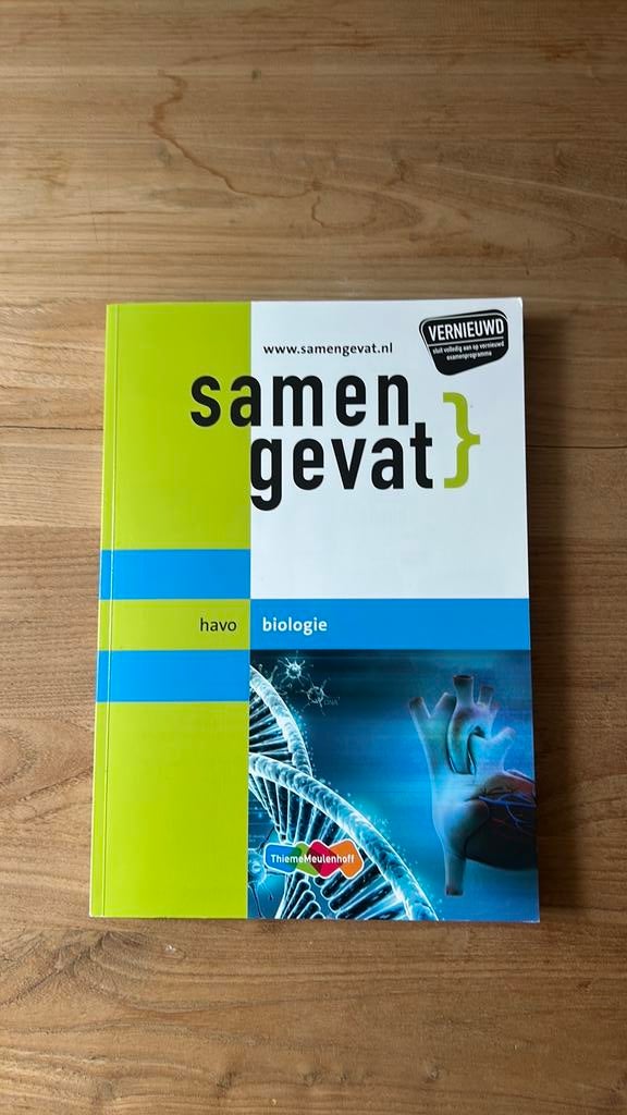 Samengevat havo Biologie, Boeken, Schoolboeken, Zo goed als nieuw, Biologie, HAVO, Ophalen of Verzenden