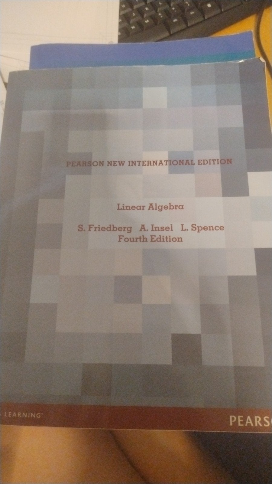 pearson linear algebra fourth edition, Ophalen of Verzenden, Beta, Zo goed als nieuw, WO