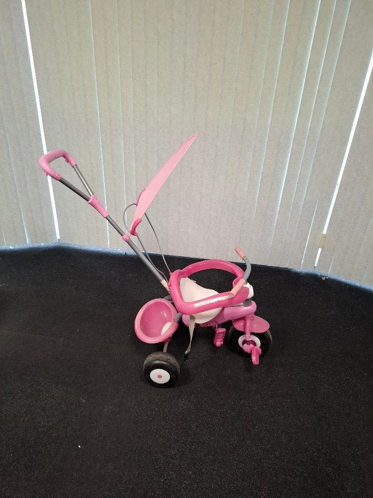 Kinder duwfiets, Ophalen, Gebruikt
